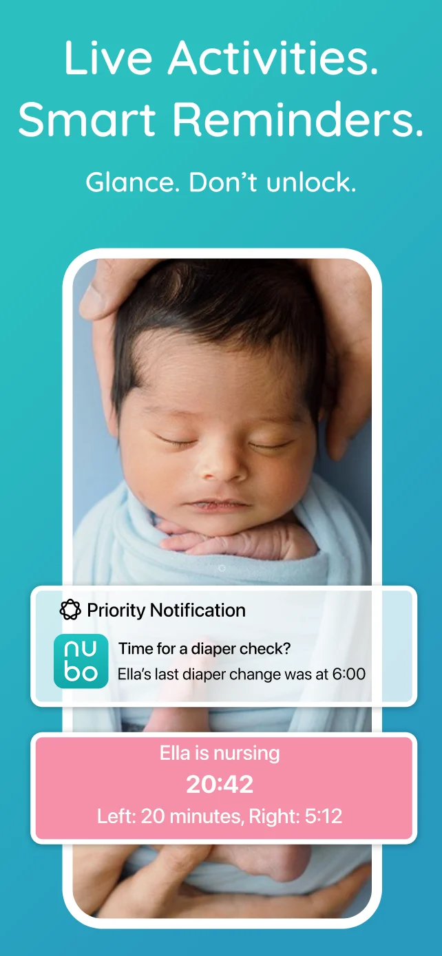 Nubo app screenshot: Live Activities