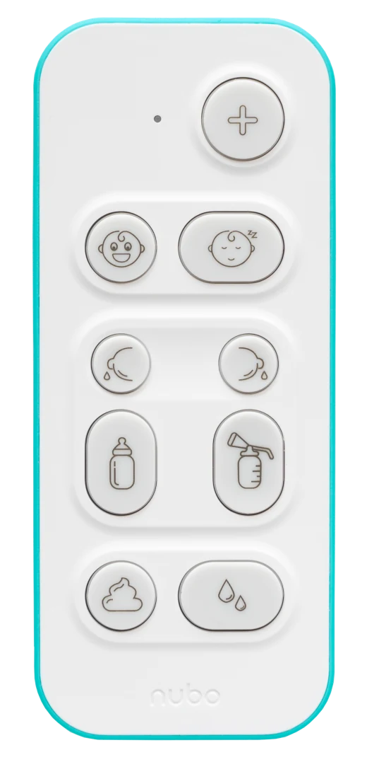 Nubo one-tap baby tracker device